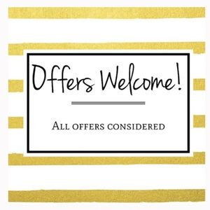 All offers welcome!!